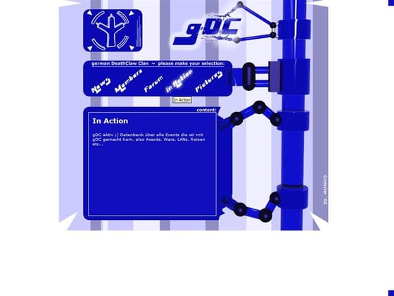 Vorschau: gDC Retro-Websites